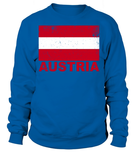 Austria Flag Vintage Austrian Nationality Origin T Sweatshirt Unisex