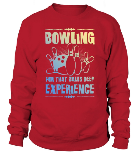 Bowling experiment Sweatshirt Unisex