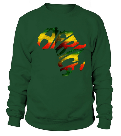 continent africa design BHM Black history month Sweatshirt Unisex