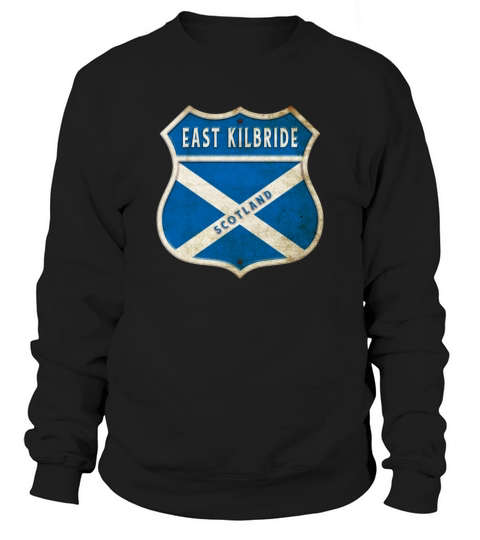 East Kilbride Scotland coat of arms flag design Sweatshirt Unisex