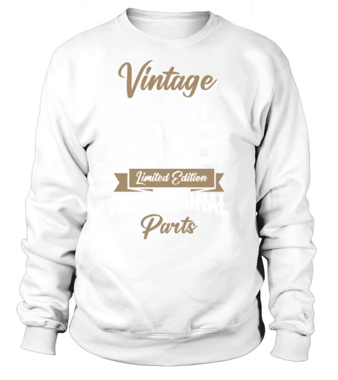 February 1975 Vintage Birthday Present Sweatshirt Unisex
