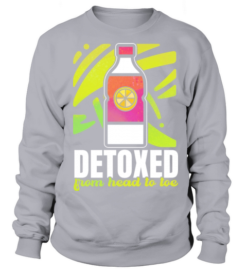 Pleasant Lemon Of Lovable Detoxing Saying Sweatshirt Unisex