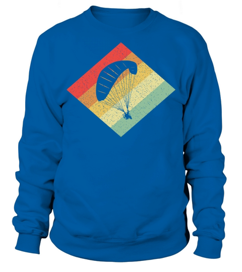 Retro Vintage 80S Paragliding For Paragliders Sweatshirt Unisex