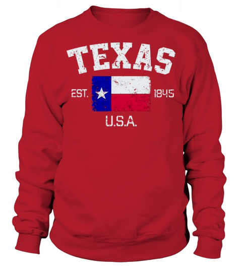 Vintage Texas Austin Est 1845 Souvenir Sweatshirt Unisex