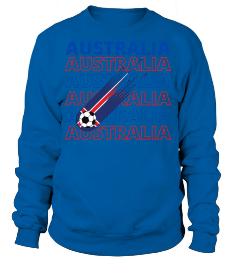 World Australia Soccer Vintage Sweatshirt Unisex
