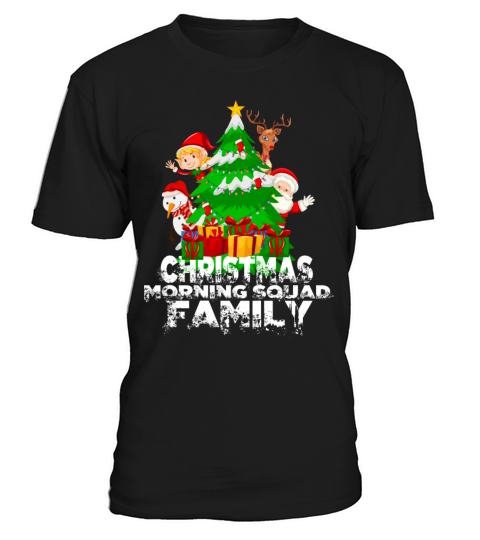 Christmas Morning Squad Family happy Xmas Holidays T-Shirt Unisex