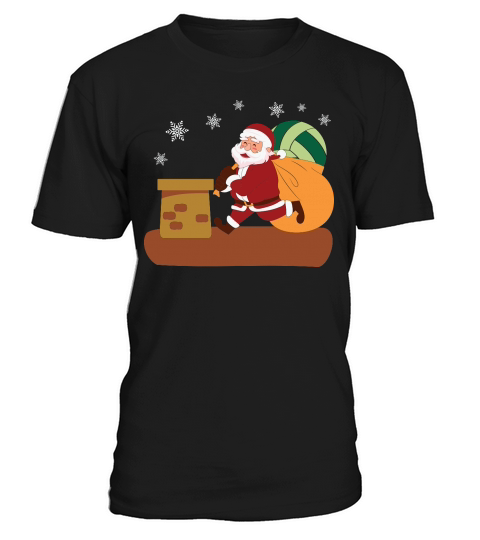 Christmas Sport Santas Gift Volleyball T-Shirt Unisex