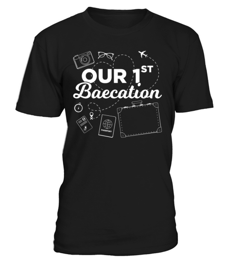 Couples Vacation Our 1st Baecation design T-Shirt Unisex