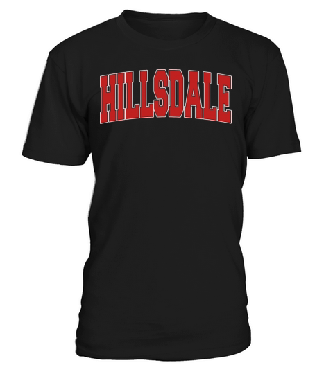Hillsdale Mi Michigan Varsity Style Usa Vintage Sp T-Shirt Unisex