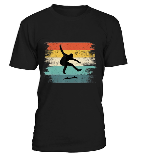 Skateboarder Gifts Vintage Skater Retro T-Shirt Unisex