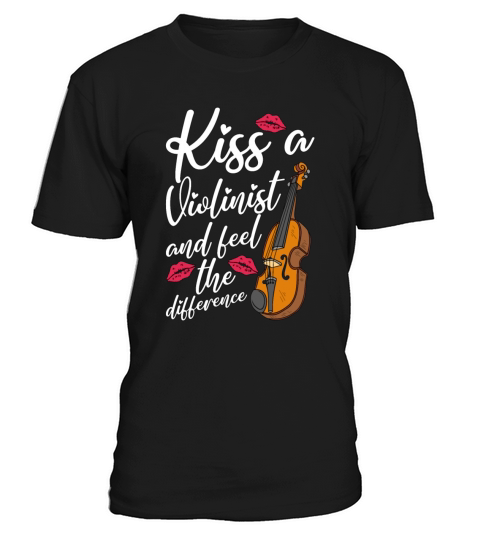 Violin Kiss A Violinist And Music Note Violinist T-Shirt Unisex