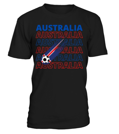 World Australia Soccer Vintage T-Shirt Unisex