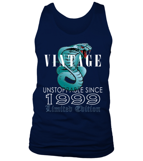 1999 Vintage 24 Year Limited Edition Tank Top Unisex