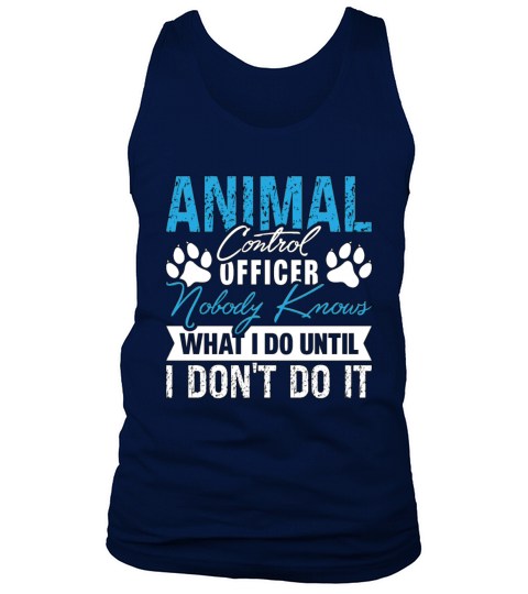 Animal Officer Animal Control Officer Loves Rescue Tank Top Unisex