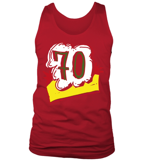 Anniversary Birthday day of honor gift Legends 70 Tank Top Unisex