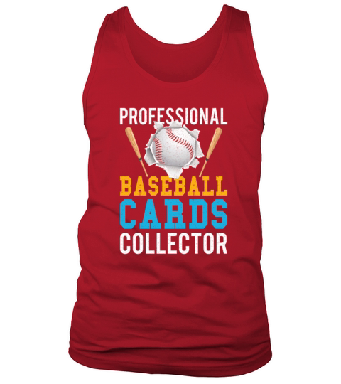 Baseball Cards Baseball Player Baseball Fan Gift Tank Top Unisex