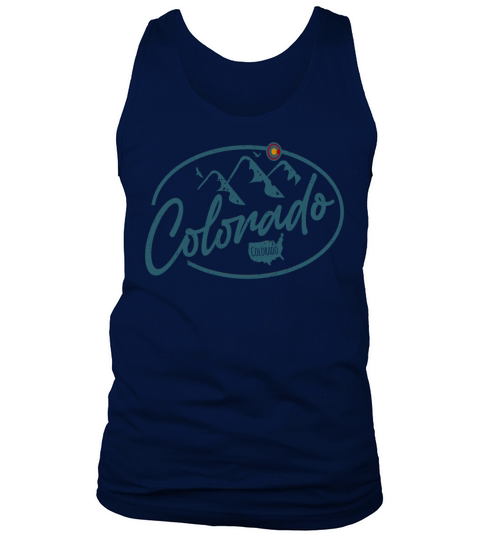 Colorado Rocky Mountain Tank Top Unisex