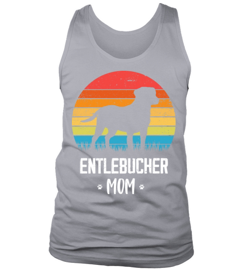 Entlebucher Mountain Dog Mom Retro Vintage Tank Top Unisex