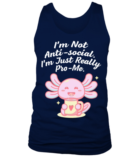 Im Pro Me Introvert Positivity Antisocial Positive Tank Top Unisex