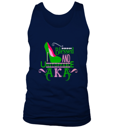 inspired Blessed AKA sorority Tank Top Unisex