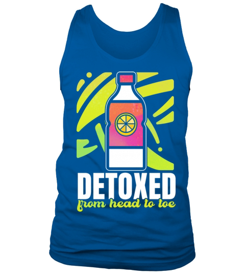 Pleasant Lemon Of Lovable Detoxing Saying Tank Top Unisex