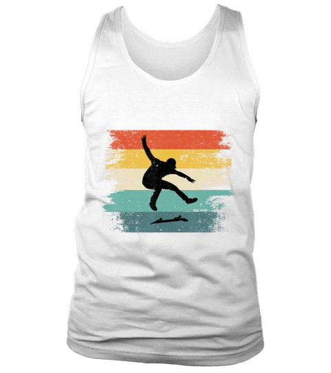 Skateboarder Gifts Vintage Skater Retro Tank Top Unisex