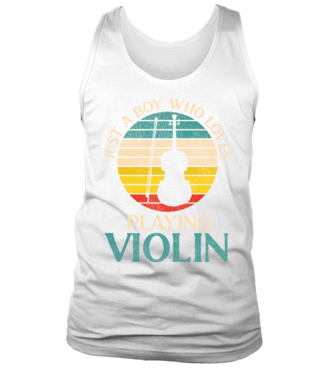Violin Violinist Retro Vintage Tank Top Unisex
