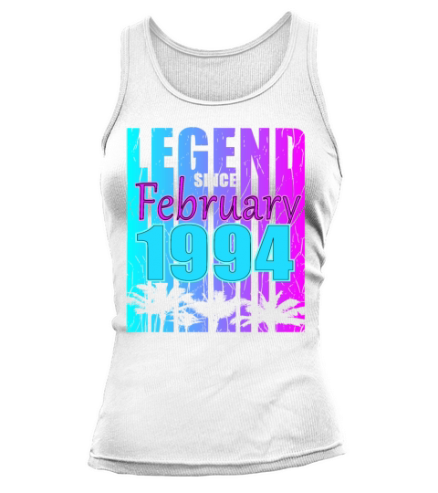 1994 Born Legend February Vintage Tank top Woman