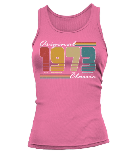 50th birthday vintage 1973 original classic 1973 Tank top Woman