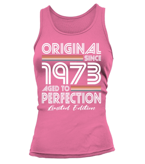 50th birthday vintage 1973 original since 1973 Tank top Woman