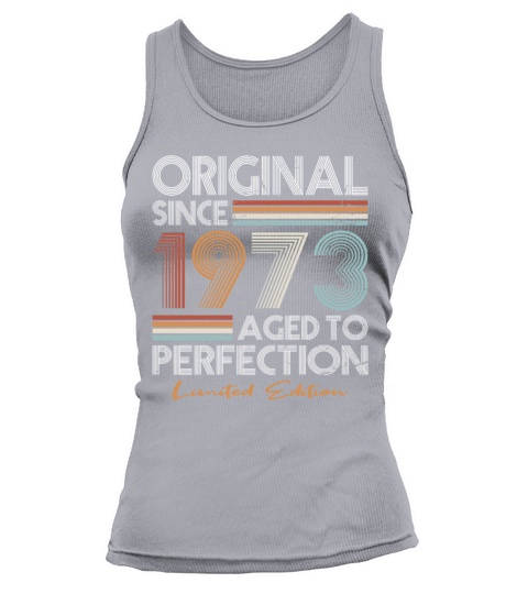 50th birthday vintage 1973 original since 1973 Tank top Woman