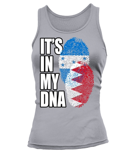 Bahraini And Honduran Mix Heritage DNA Flag Tank top Woman