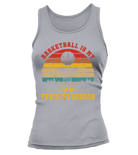 Basketball Is My Favorite Season Vintage Tank top Woman