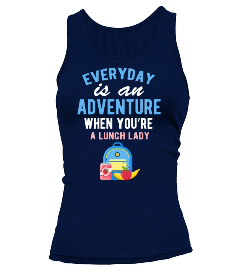 Funny Quote Lunch-Lady Holiday School Cafeteria Wo Tank top Woman
