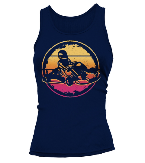 Go-Kart go karts motorsport Vintage Kart Racing Tank top Woman