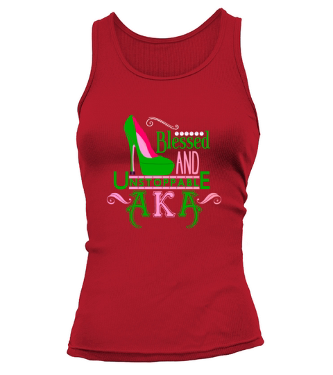 inspired Blessed AKA sorority Tank top Woman