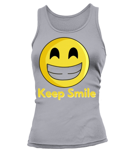 Keep Smile Tank top Woman