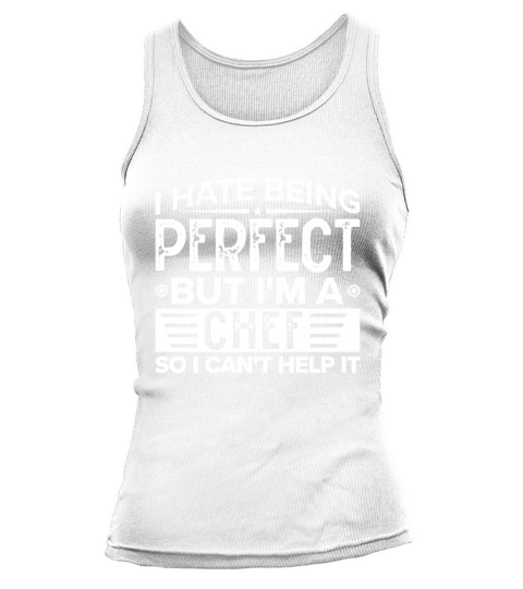Kitchen Chef Quote Gift Funny Cooking Tank top Woman