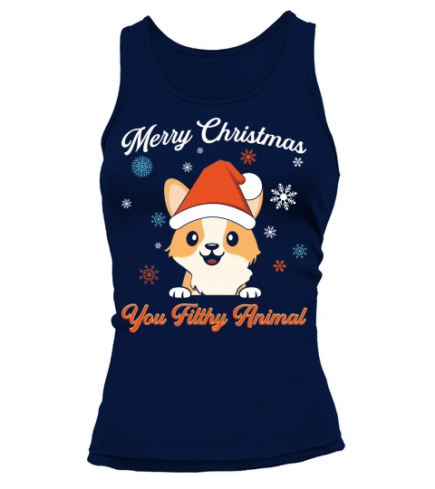 Merry Christmas You Fitthy Animal Tank top Woman