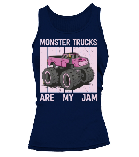 Monster Trucks Are My Jam Vintage Retro Tank top Woman