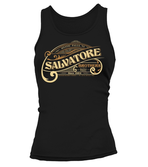 Salvatore Brothers Bourbon Vintage Label Tank top Woman