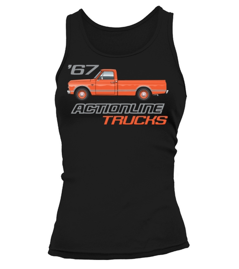 trucks Orange Tank top Woman
