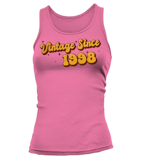 Vintage since 1998 25 Years Old - Groovy 25th Tank top Woman