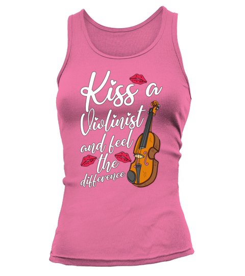 Violin Kiss A Violinist And Music Note Violinist Tank top Woman