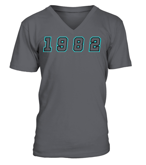 1982 Year Number V-Neck T-shirt