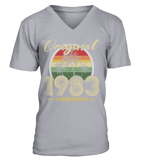 40th birthday original 1983 limited edition V-Neck T-shirt