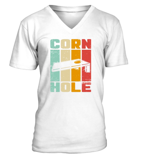 Cornhole V-Neck T-shirt