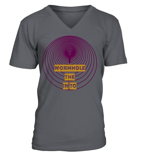 In To The Wormhole V-Neck T-shirt