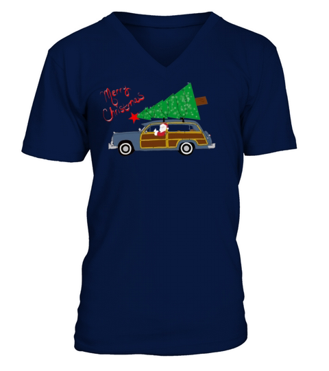 Woody Christmas V-Neck T-shirt