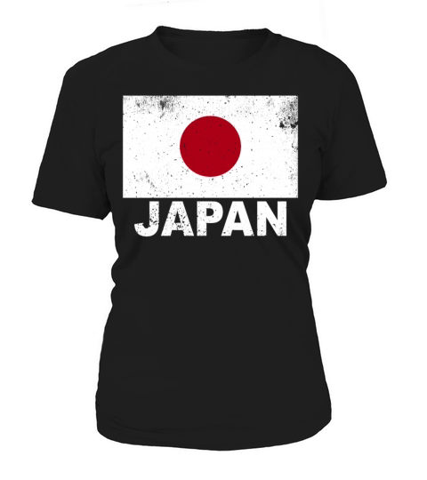 Japan Flag Vintage Japanese Origin Nationality Tra Women's T-Shirt